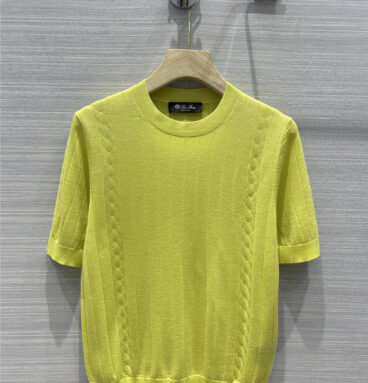 loro piana early spring new knitted top