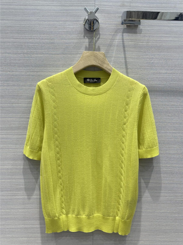 loro piana early spring new knitted top