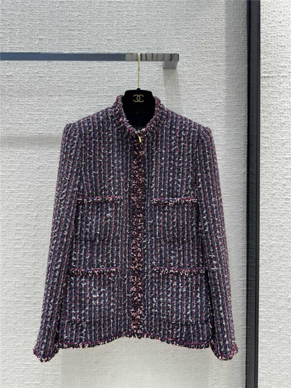 chanel butterfly yarn jacket