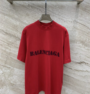 Balenciaga distressed short-sleeved T-shirt