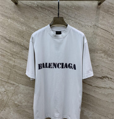 Balenciaga distressed short-sleeved T-shirt
