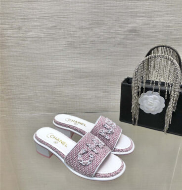 chanel early spring vacation series slippers