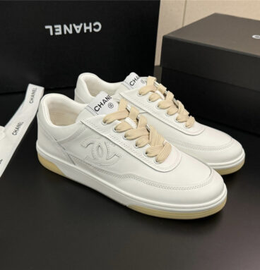 chanel new flat sneakers