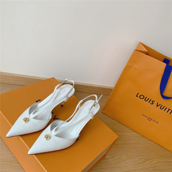 louis vuitton LV catwalk style high heel witch shoes