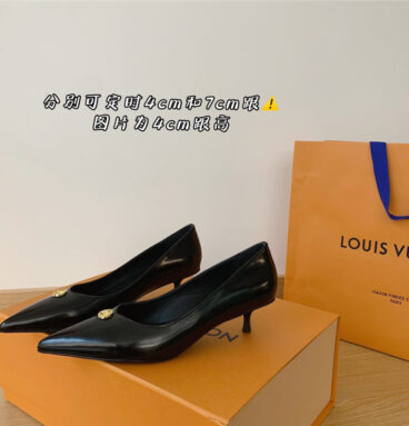 louis vuitton LV catwalk high-heeled shoes