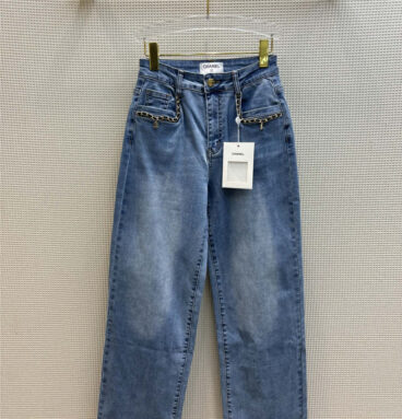 chanel small straight jeans