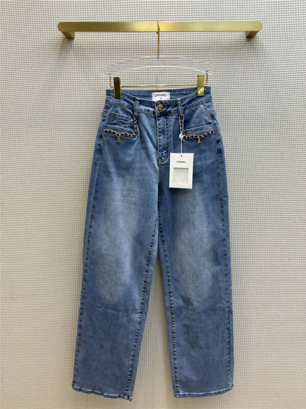 chanel small straight jeans