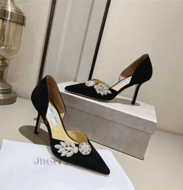 Jimmy Choo new leaf diamond goddess series shoes