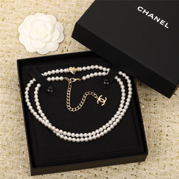 chanel love pearl waist chain