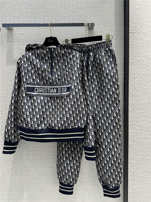 dior all-over monogram presbyopic sports style suit