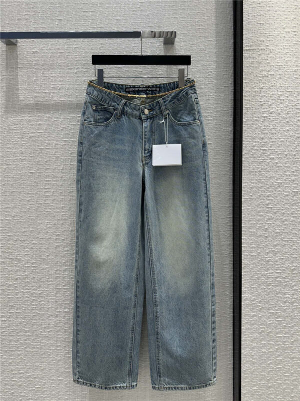 alexander wang straight jeans