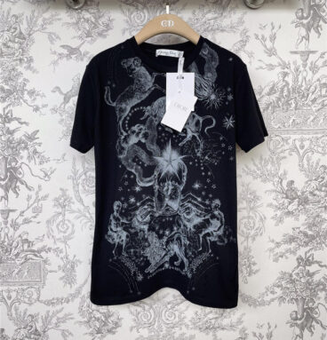 dior new constellation animal T-shirt