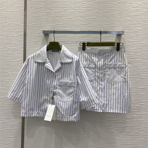 gucci casual shirt suit