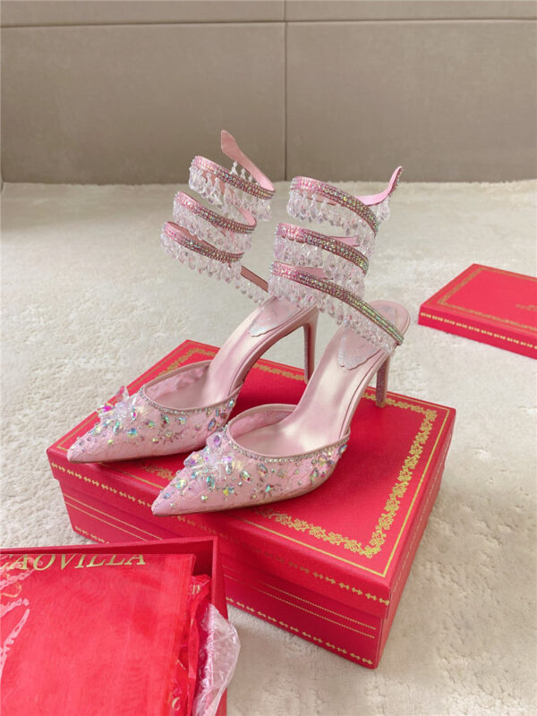 rene caovilla new high heels