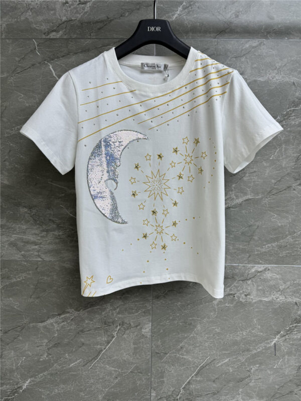 dior starry sky T-shirt