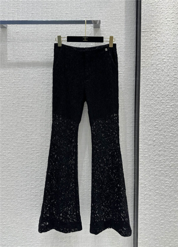 chanel water soluble lace bell bottoms