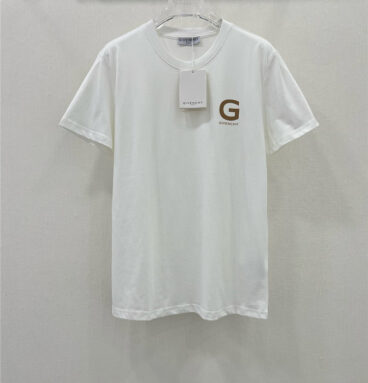 Givenchy new g letter printed short-sleeved T-shirt