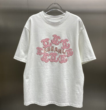 chanel foam printed T-shirt