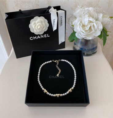 chanel love pearl necklace