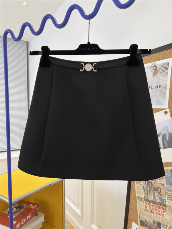 versace A-line mini skirt