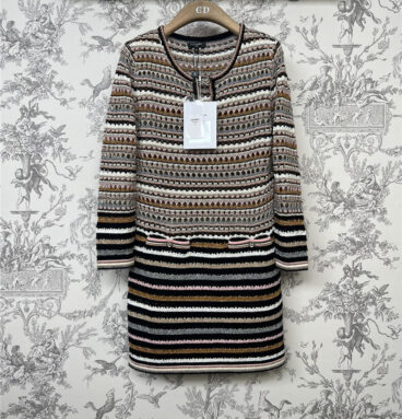 chanel new knitted dress