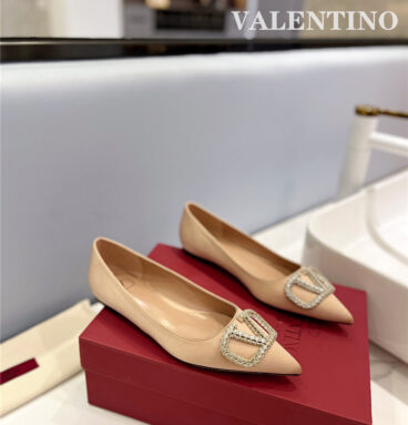 valentino silk shoes