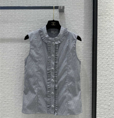 chanel palace style lace vest shirt replica d&g clothing