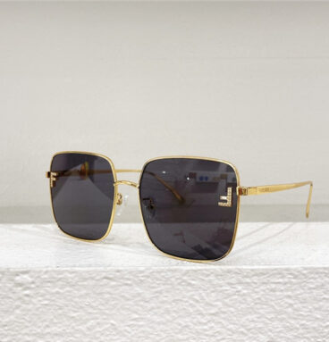 fendi new rimless square sunglasses
