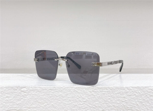 chanel rimless sunglasses