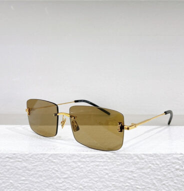 YSL new rimless square sunglasses