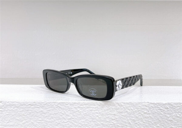 chanel new camellia rectangular sunglasses