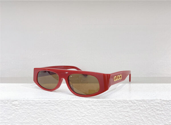 gucci new geometric frame sunglasses