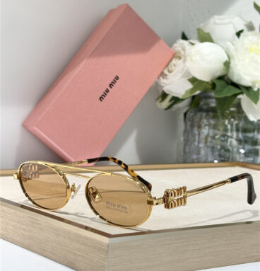 miumiu new fashionable vintage logo sunglasses