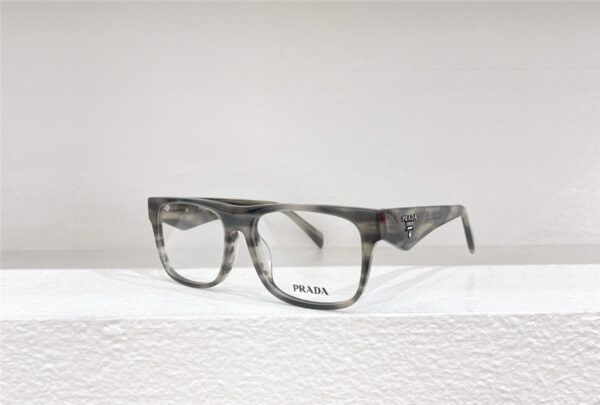 prada triangle logo optical eyeglass frames