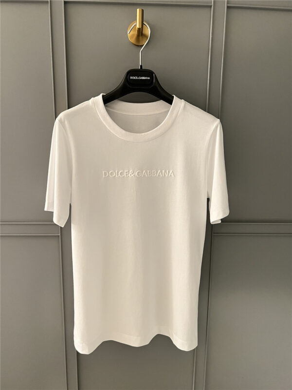 Dolce & Gabbana d&g printed T-shirt replica clothes