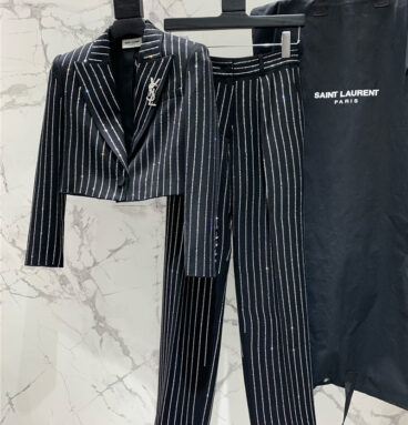 ysl wool perm suit replica clothing sites