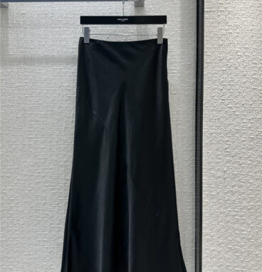 YSL acetate long skirt