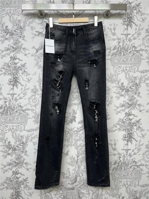 Givenchy heavy duty ripped jeans replicas clothes