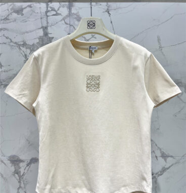 loewe embroidered slim fit T-shirt replica d&g clothing