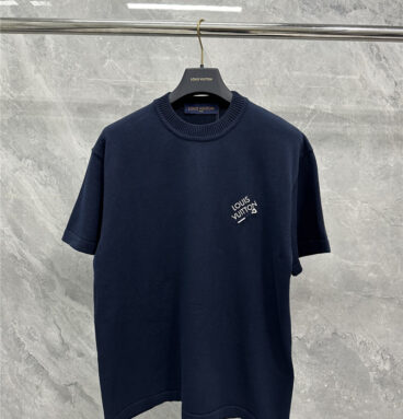 louis vuitton LV logo short-sleeved T-shirt replica clothes