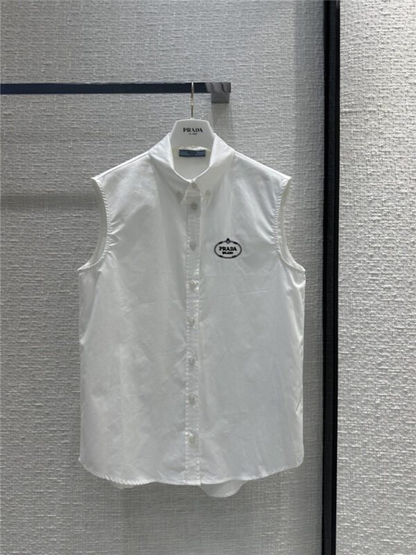 prada white shirt vest replica designer clothing websites