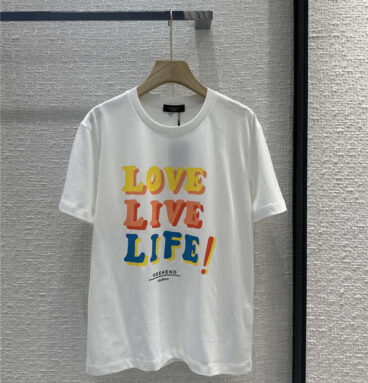 MaxMara colorful printed short-sleeved T-shirt replicas clothes