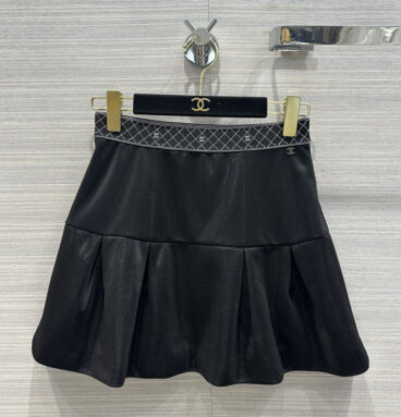 chanel black skirt cheap replica designer clothes