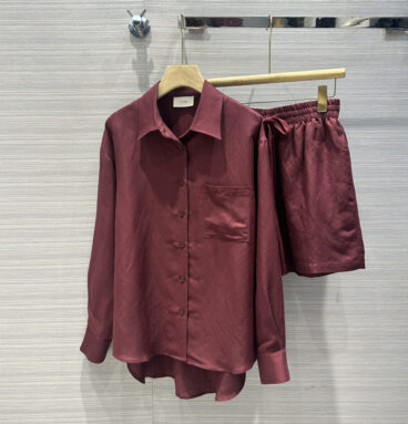 the row cotton and linen shirt suit replica clothing sites