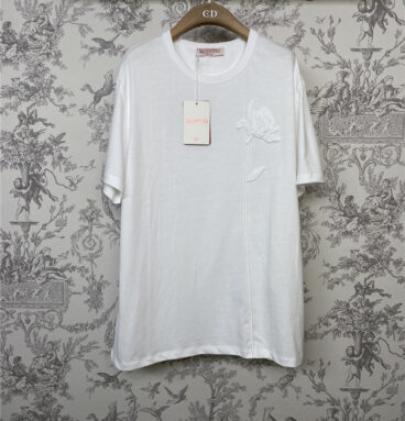 valentino rose T-shirt replica designer clothes
