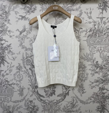 chanel knitted vest cheap replica designer clothes