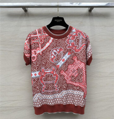 Hermes knitted tops cheap replica designer clothes