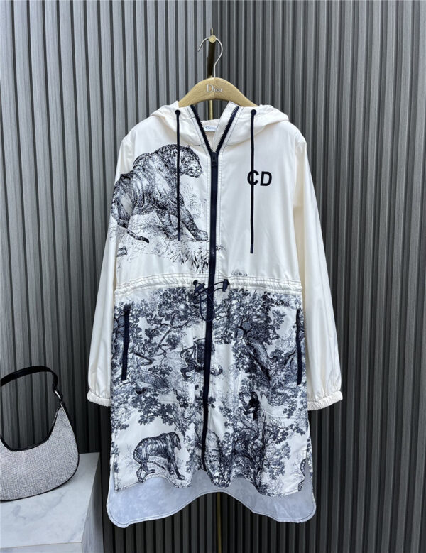 dior zipper printed sun protection jacket replicas clothes