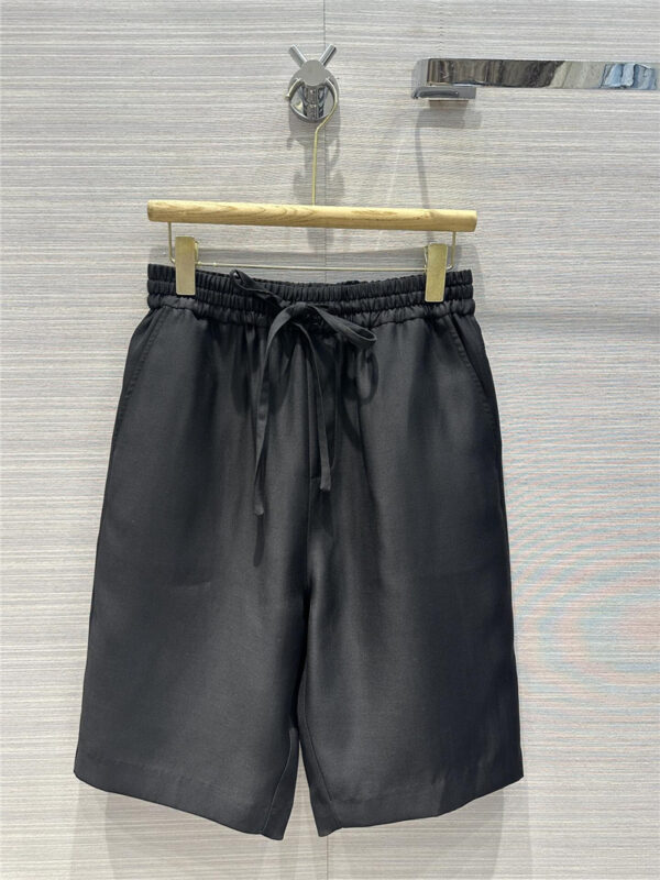 TOTEME elastic waist suit shorts replica d&g clothing