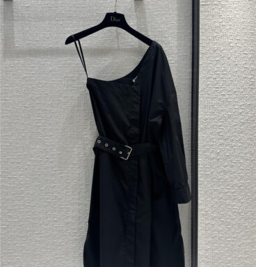 dior long sleeve belted shirt dress replica clothing sites